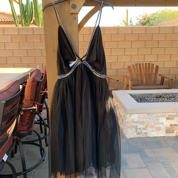 ✨ NWT ASOS Tulle Rhinestone Dress - Picture 6 of 8